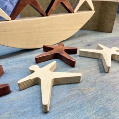 Настольная игра из дерева «Акробаты» в коробке № 3 S