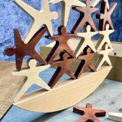 Настольная игра из дерева «Акробаты» в коробке № 3 S