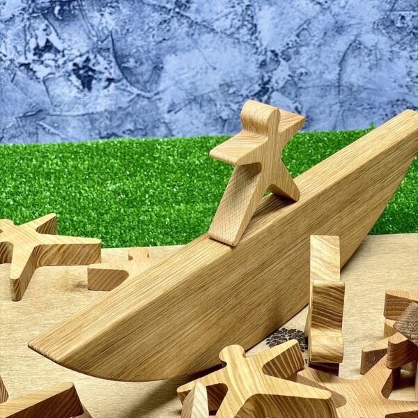 Настольная игра из дерева Акробаты в коробке S