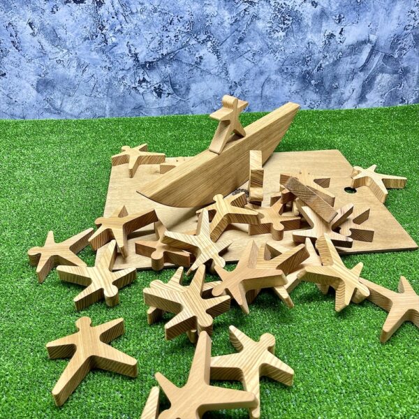 Настольная игра из дерева Акробаты в коробке S