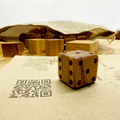 Настольная игра из дерева «Балансир и Коридор» 2 в 1 L
