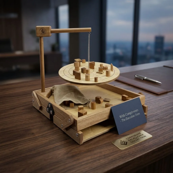 Настольная игра из дерева «Балансир» Премиум S
