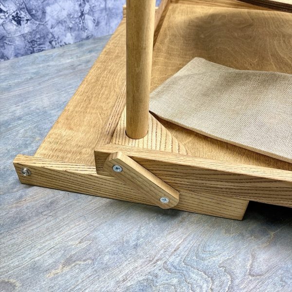 Настольная игра из дерева Балансир с открывающимися крышками M