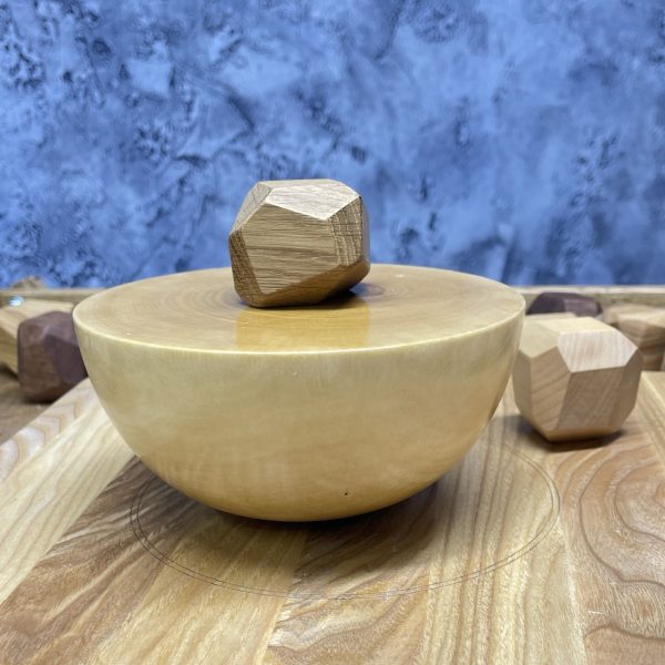  Настольная игра из дерева Балансирующая Полусфера с камнями M