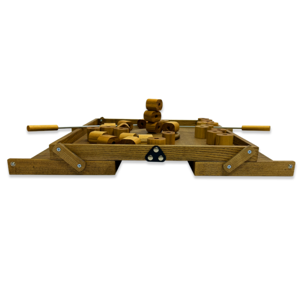 Настольная игра из дерева «Башня из колец Форт Боярд» M