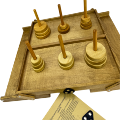 Настольная игра из дерева Ханойские башни M
