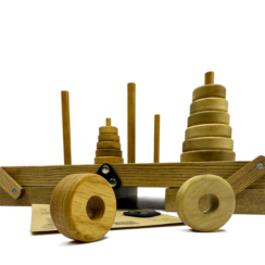 Настольная игра из дерева Ханойские башни M