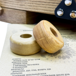 Настольная игра из дерева Ханойские башни M