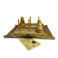Настольная игра из дерева Ханойские башни M