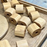 Настольная игра из дерева Башня из колец и Дюжина 2 в 1