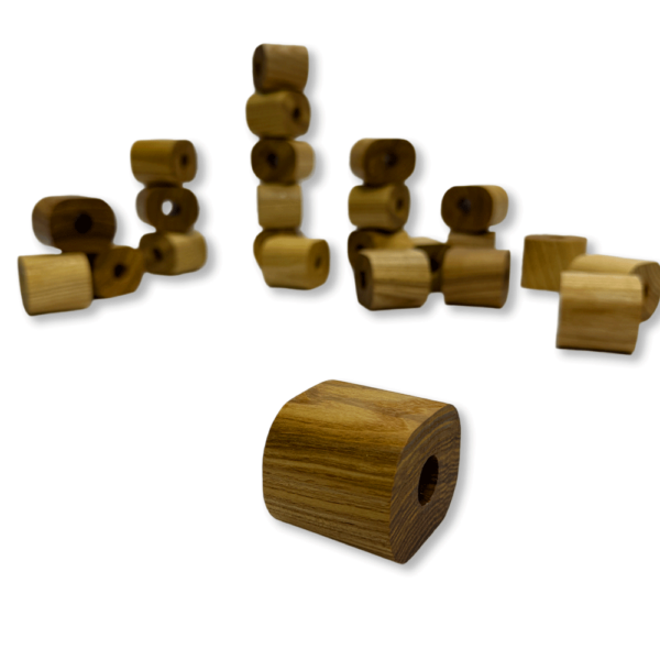 Настольная игра из дерева «Башня из колец Форт Боярд» Лайт