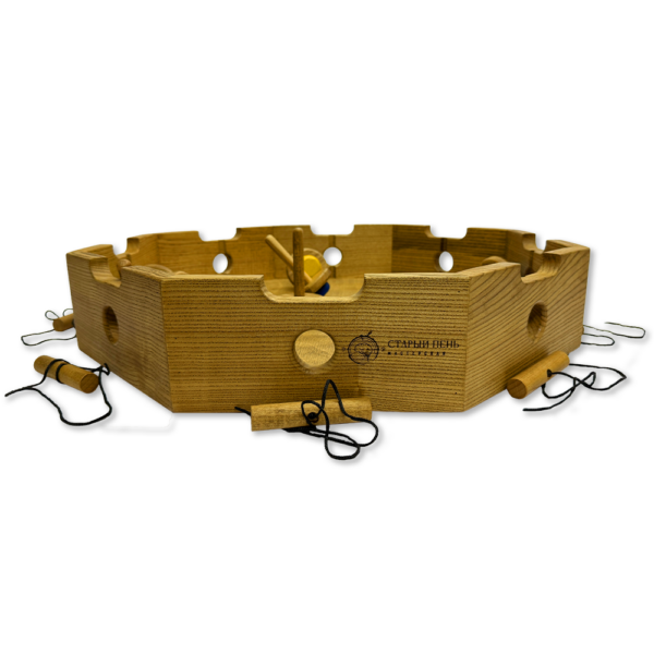 Деревянная игра «Битва Волчков» L