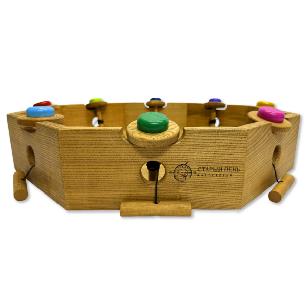 Деревянная игра «Битва Волчков» L