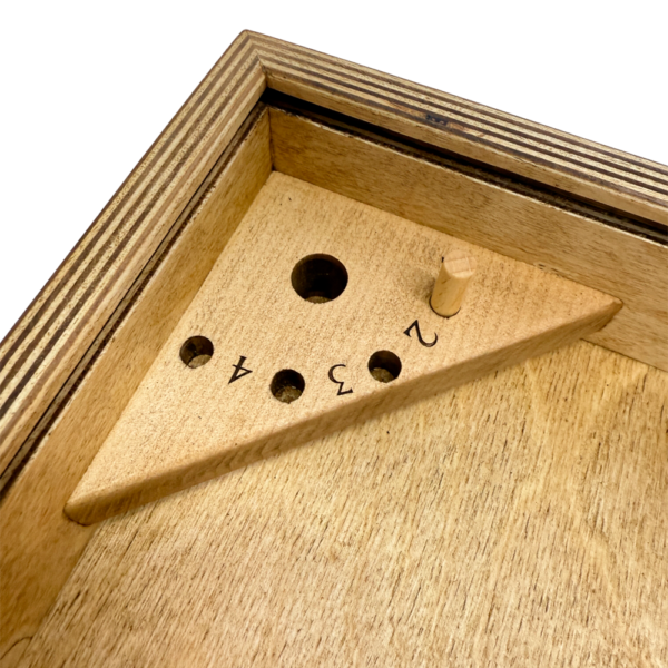 Деревянная игра Битва волчков Лайт в пенале