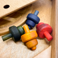 Деревянная игра Битва волчков Лайт в пенале