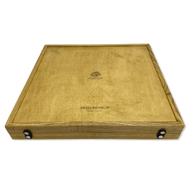 Деревянная  игра «Битва Волчков»  М