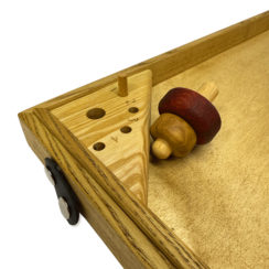 Деревянная  игра «Битва Волчков»  М