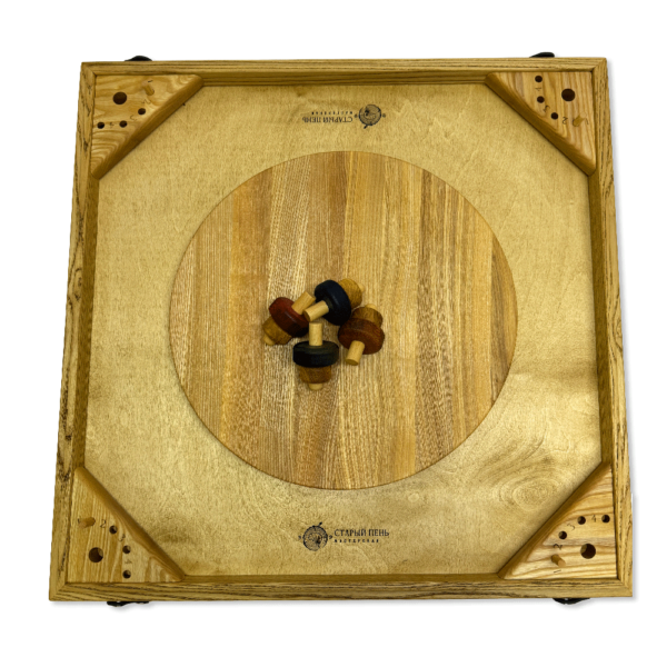 Деревянная  игра «Битва Волчков»  М