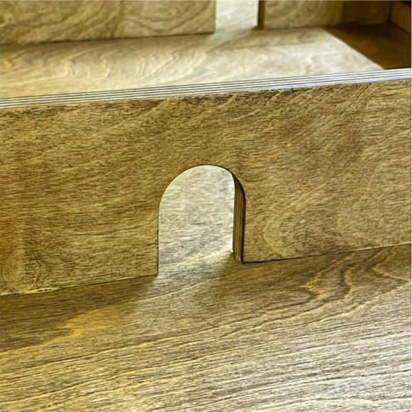 Напольная деревянная игра «Бокс-хоккей» XL