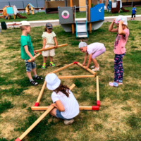 Большие спички для головоломки в пенале