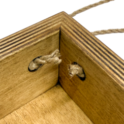 Большой деревянный лабиринт для команды