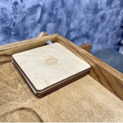 Настольная игра из дерева «Цветные кубики» М