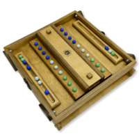 Настольная игра из дерева «Цветные шарики Форт Боярд» S фанера