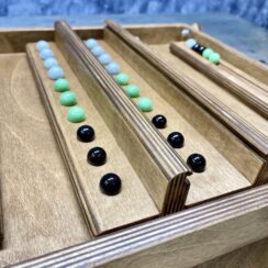 Настольная игра из дерева Цветные шарики Форт Боярд S фанера