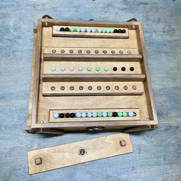 Настольная игра из дерева Цветные шарики Форт Боярд S фанера