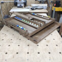 Настольная игра из дерева Цветные шарики Форт Боярд M фанера