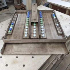 Настольная игра из дерева Цветные шарики Форт Боярд M фанера