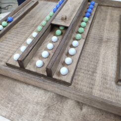 Настольная игра из дерева «Цветные шарики Форт Боярд» M фанера