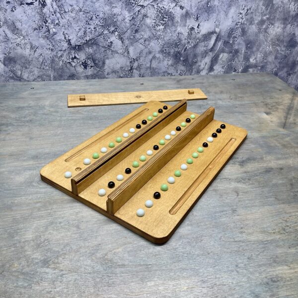 Настольная игра из дерева Цветные Шарики Форт Боярд Лайт 