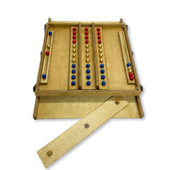 Настольная игра из дерева «Цветные шарики Форт Боярд» M фанера