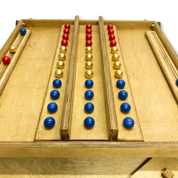 Настольная игра из дерева «Цветные шарики Форт Боярд» M фанера