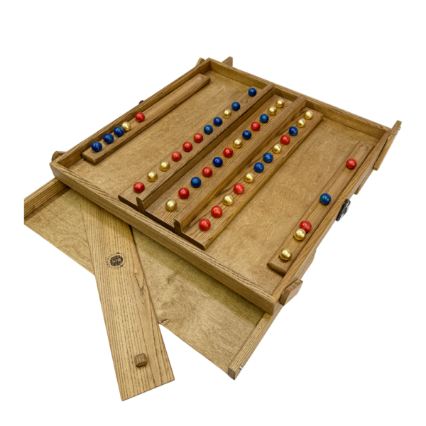 Настольная игра из дерева «Цветные шарики» M