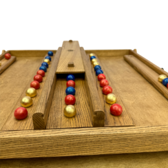 Настольная игра из дерева «Цветные шарики» M