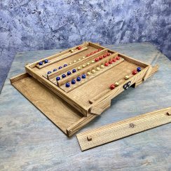 Настольная игра из дерева Цветные шарики M