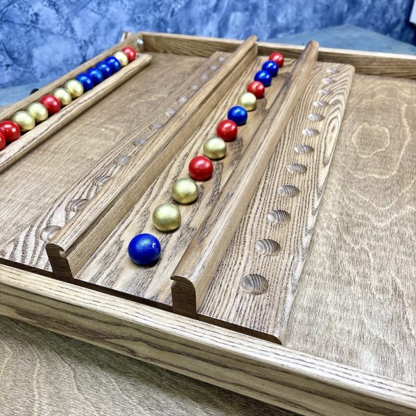 Настольная игра из дерева Цветные шарики M