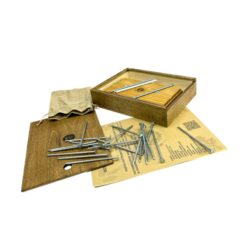 Настольная игра из дерева «Гвозди Форт Боярд» в пенале XS