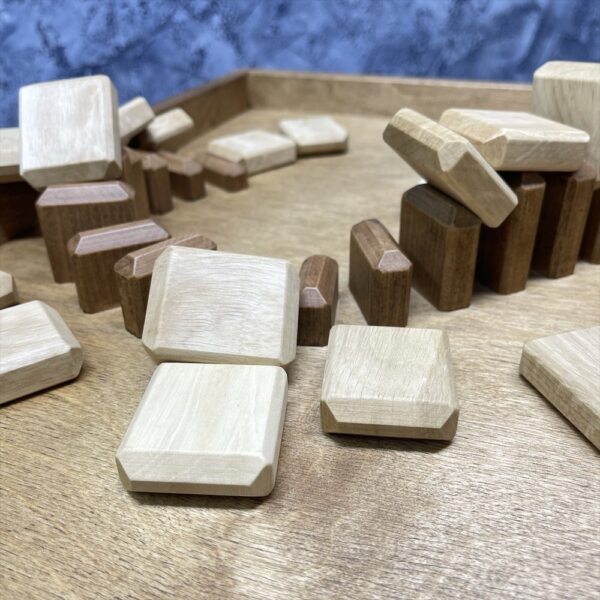 Настольная игра из дерева Домино Форт Боярд Лайт  