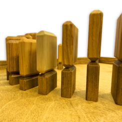 Настольная игра из дерева «Домино Форт Боярд» M