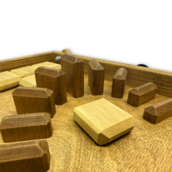 Настольная игра из дерева «Домино Форт Боярд» S