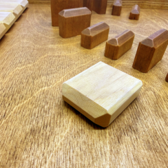 Настольная игра из дерева «Домино Форт Боярд» S