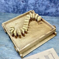 Настольная игра из дерева Домино Форт Боярд S