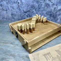 Настольная игра из дерева Домино Форт Боярд S