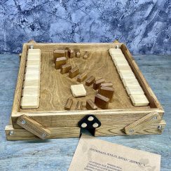 Настольная игра из дерева Домино Форт Боярд S