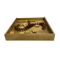 Деревянная игра «Домино Форт Боярд» Лайт в пенале