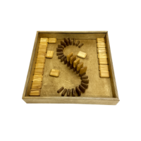 Деревянная игра «Домино Форт Боярд» Лайт в пенале