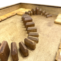 Деревянная игра «Домино Форт Боярд» Лайт в пенале